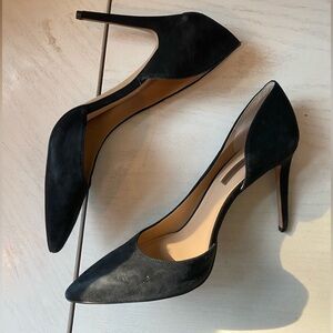 INC Black Suede Heel